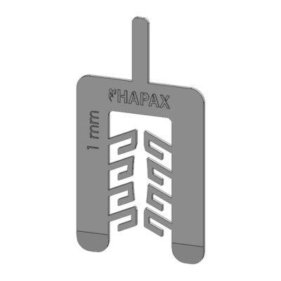 Reguleerimiskiil 1x40x55, valge