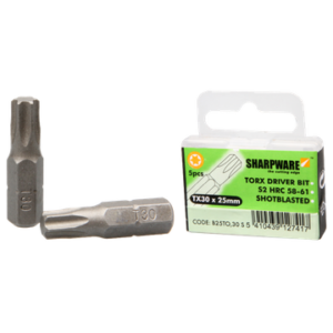 Torx otsik TX25 25 mm 1/4" CrV, 5 tk, (pakis 5tk) ,